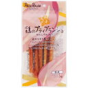 鶏ガラすり身を使った、美味しい小枝に鶏ささみをロールしました。【原材料】鶏ささみ、鶏ガラすり身、でん粉類、食物繊維、グリセリン、ソルビトール、プロピレングリコール、ポリリン酸(Na)、食塩、着色料(二酸化チタン)、酸化防止剤(ピロ亜硫酸Na)【保証成分】たん白質33.0%以上、脂質2.5%以上、粗繊維0.5%以下、灰分7.0%以下、水分28.0%以下【エネルギー】100gあたり275kcal【給与方法】超小型犬(1〜5kg位)1〜2本、小型犬(5〜11kg位)2〜4本、中型犬(11〜23kg位)4〜7本、大型犬(23〜40kg位)7〜10本※給与量は、1日当たりの目安です。※1日2回位に分けて、健康状態、運動量、季節により、量を調節し、おやつとして与えてください。【賞味期限（製造日から。メーカー保管期間含む）】製造から13ヶ月【原産国または製造地】日本【広告文責】ハーマンズ株式会社03-3526-5222【製造販売元】ペッツルート【商品区分】犬用スナックペットフード(食品)賞味(消費)期限について最新の賞味(消費)期限でのお届けが出来るように、ご注文分を都度メーカーや問屋から最新在庫を取寄せし出荷しています。賞味(消費)期限のお問い合わせや指定はこのような都合上お受け致しかねております。また商品によってはメーカーにより期限の設定が無い場合がございます。