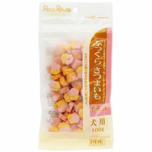 【ペッツルート PetzRoute】ペッツルート ふっくらさつまいも イチゴ 100g