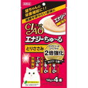 【いなばペットフード】いなば チャオ エナジーちゅ～る ちゅ～る とりささみ 14g×4本 猫 おやつ CIAO