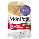 【ネスレ日本 Nestle】モンプチ ピュアスープ 15歳以上用 かがやきサポート まぐろスープ 40g ネスレ