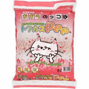 【ペグテック】ペグテック おからの猫砂 トフカスPee 7L 猫砂 トイレ