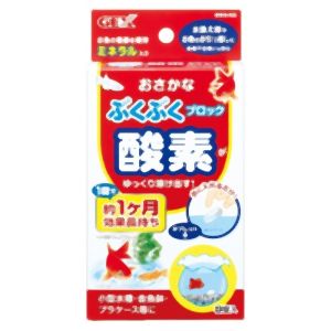 【ジェックス GEX】ジェックス おさかなぶくぶく ブロック 8錠入