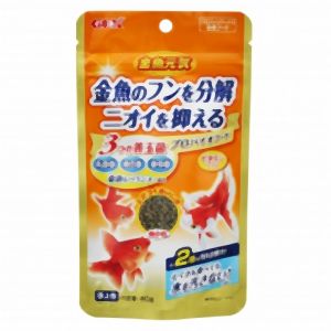 【ジェックス GEX】ジェックス 金魚元気 プロバイオフード 80g