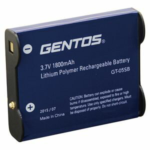 ジェントス GT-05SB GT-105R用専用充電池 GENTOS