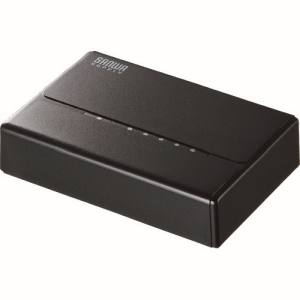 【サンワサプライ SANWA SUPPLY】スイッチングハブ(5ポート・マグネット付き) LAN-SWHP501BK 【サンワサプライ SANWA SUPPLY】スイッチングハブ(5ポート・マグネット付き) LAN-SWHP501BK
