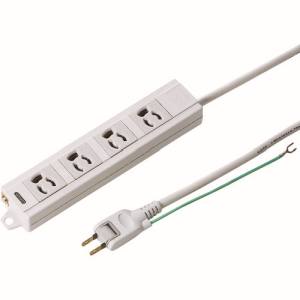 【サンワサプライ SANWA SUPPLY】電源タップ TAP-MG341N2PN-3