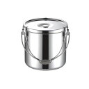 【本間製作所 仔犬印 KOINU】KO 18-8 超厚底 給食缶 ステンレス 21cm 7L 57021 本間製作所 仔犬印