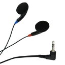 【オーム電機 OHM】オーム電機 EAR-0009 イヤホン ステレオ 2m ブラック 01-0009
