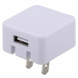 【オーム電機 OHM】オーム電機 MAV-AU1-W ACアダプター USB 1A 01-2187