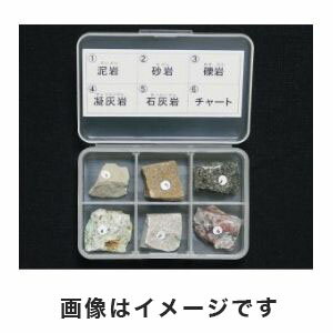 【東京サイエンス】東京サイエンス 岩石標本 岩石標本堆積岩6種 3-657-02