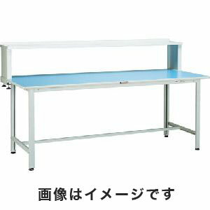 送料無料！！トラスコ BOR型軽量作業台 900×600 上棚付 BOR-0960YURB メーカー直送 代引不可 北海道・沖縄・離島不可