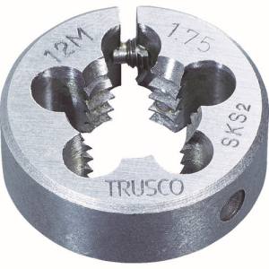 【トラスコ TRUSCO】トラスコ T25D-4X0.7 丸ダイス 25径 M4×0.7 SKS TRUSCO