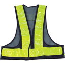 【トラスコ TRUSCO】トラスコ 70mm幅反射材付安全ベスト 紺/蛍光イエロー反射 TAB70-KY