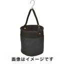 【トラスコ TRUSCO】トラスコ TADB-270KF 電工バケツ 270×300 巾着蓋付き Sフック大付 ブラック TRUSCO