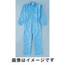 【トラスコ TRUSCO】トラスコ TCOG-B-LL 制電糸グリッド仕様フード無つなぎ服 ブルー LL TRUSCO