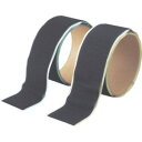 【トラスコ TRUSCO】トラスコ TDP-MTSBK マジックテープ セット裏面粘着50mm×1m黒 1巻=1セット TRUSCO