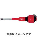 【トラスコ TRUSCO】トラスコ 落下防止電工ドライバー +1×100 TDDR-1-100