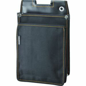 【トラスコ TRUSCO】トラスコ TDO-L-BK 外線工事用電工腰袋 前ポケット付 TRUSCO