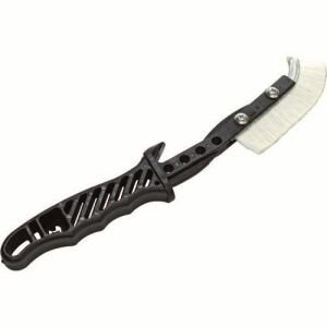 【トラスコ TRUSCO】トラスコ チャンネルブラシ EグリップJ型 66ナイロン TEBJ-NY