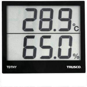 【トラスコ TRUSCO】トラスコ TDTHY デジタル温湿度計 TRUSCO