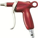 【トラスコ TRUSCO】トラスコ カラーエアダスター レッド 引金式 プラグタイプ 標準ノズル TD-80B-R(4)