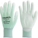 【トラスコ TRUSCO】トラスコ カラーナイロン手袋PU手のひらコート グリーン L TGL-3731-GN-L
