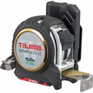 【タジマ TAJIMA】タジマ GASFGLWM2550S 剛厚セフGロックダブルマグ25 5.0m尺相当目盛付