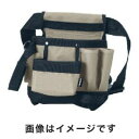 【トラスコ TRUSCO】トラスコ ツールバッグ ツールホルスター 5ポケット ブラック色 TTH-200-BK