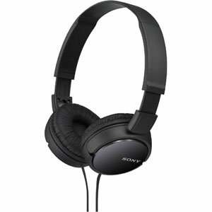 【ソニー SONY】ソニー MDR-ZX110 B ヘッドバンド型ステレオ ヘッドホン