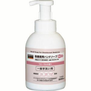 【トラスコ TRUSCO】トラスコ 殺菌薬用ハンドソープ 泡タイプ ボトル0.5L WUHS-05