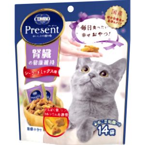 【日本ペットフード】コンボ プレゼント キャット おやつ 腎臓の健康維持 42g 3gX14袋 猫 おやつ 日本ペットフード