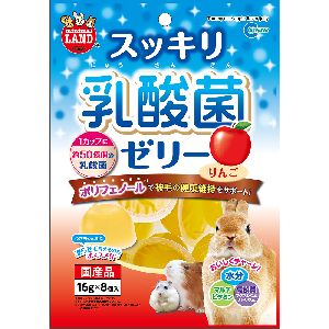 【マルカン MG】マルカン スッキリ乳酸菌ゼリー りんご 16g×8個