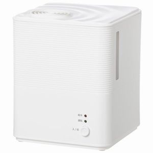 【山善 YAMAZEN】ペットボトル式 スチーム加湿器 6畳用 KS-GA25-W ホワイト