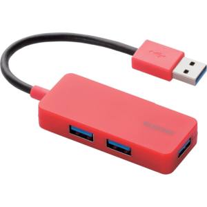 ڥ쥳 ELECOMۥ쥳 ELECOM 3ݡ USB3.0ϥ(֥꥿) å U3H-K315BRD