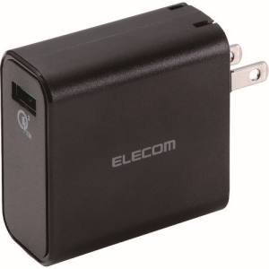 yGR ELECOMzGR ELECOM AC[d(USB|[g/QC3.0) ubN MPA-ACUQ01BK