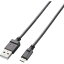 ڥ쥳 ELECOMۥ쥳 ELECOM 2AбmicroUSB֥(ॿ) 0.8m ֥å MPA-AMBX2U08BK