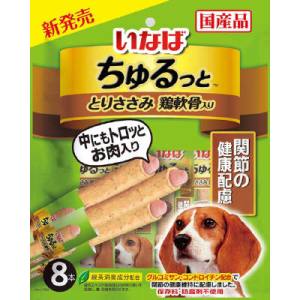 いなば ちゅるっと とりささみ鶏軟骨入り 関節の健康配慮 8本