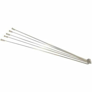 【敷島自転車】シキシマ 通しスポーク ＃13 293mm 5本入 ST ステンレス ニップル付き 敷島自転車