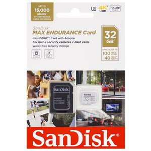 【サンディスク SanDisk 海外パッケージ】サンディスク マイクロSDHC 32GB SDSQQVR-032G-GN6IA 高耐久 UHS-I U3 class10 V30 microsdカード