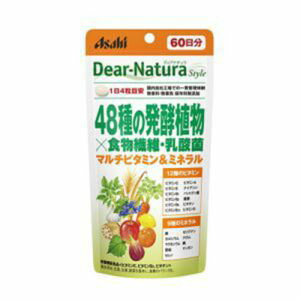 【アサヒグループ食品 Asahi】アサヒ ディアナチュラ スタイル 48種の発酵植物×食物繊維 乳酸菌 240粒