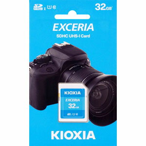 【キオクシア Kioxia 海外パッケージ】キオクシア SDHC 32GB LNEX1L032GG4 EXCERIA UHS-I Class10 SDカード