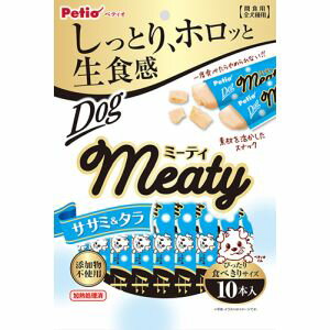 【ペティオ Petio】ペティオ Meaty ササミ&タラ 10本入