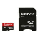 ygZh TranscendzgZh TS8GUSDU1 }CNSD microSDHC[J[h 8GB adapter U1 Transcend