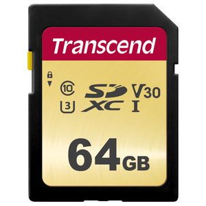 ڥȥ󥻥 Transcendۥȥ󥻥 TS64GSDC500S SD 64GB UHS-I U3 MLC Transcend