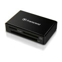 【トランセンド Transcend】トランセンド TS-RDF8K2 カードリーダー USB 3.0/3.1 Gen 1 Black