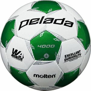 【モルテン Molten】モルテン ペレーダ4000 WH/Mグリーン 4号 検定球 サッカーボール F4L4000WG