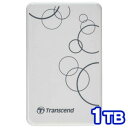 【トランセンド Transcend】トランセンド TS1TSJ25A3W ポータブルHDD 1TB USB3.1 Gen 1 2.5インチ ホワイト