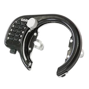 【五輪工業 ゴリン GORIN】ゴリン GR-500 ボタン式リング錠 バラ ブラック GORIN 五輪工業