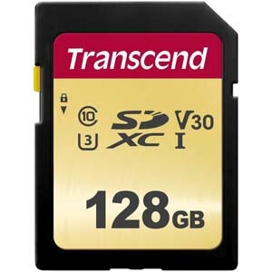 【トランセンド Transcend】トランセンド TS128GSDC500S SDXC 128GB UHS-I U3 Class10 MLC Transcend