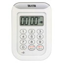 【タニタ TANITA】タニタ TD-378 丸洗いタイマー 100分計 ホワイト TANITA